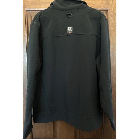 Hook And Tackle Softshell Crab Jacket Mens XL Technical Fishing Gear Black NWT - Picture 2 of 4